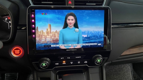 Màn hình DVD Android liền camera 360 Honda CRV 2018 - nay | Gotech GT360